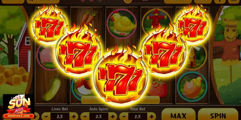 Tính năng nổi bật của slot game 777 Sunwin